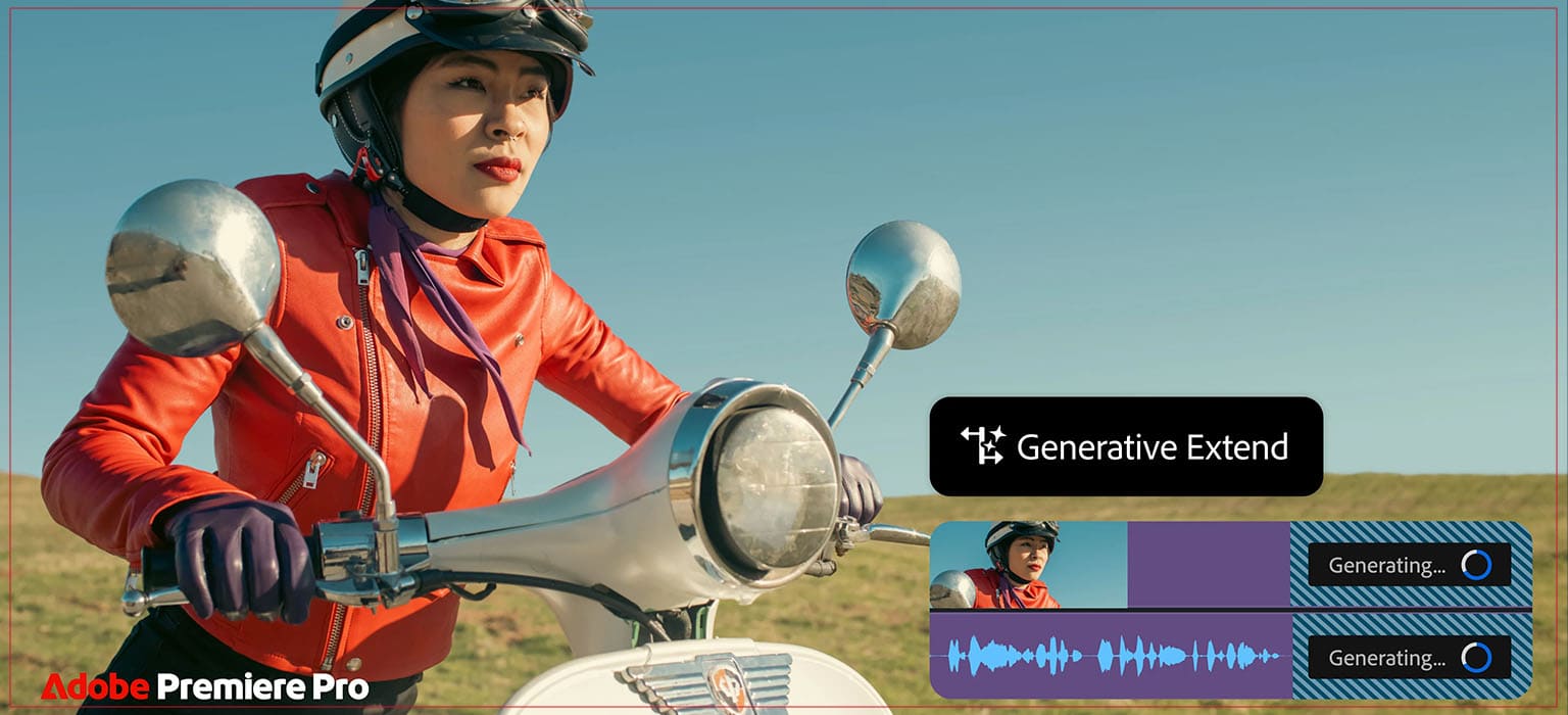 Big news for video editors! #AdobePremierePro 25.2 is here with AI-powered Generative Extend,