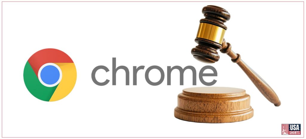 Google Chrome antitrust trial 2025 gavel for viral buzz.