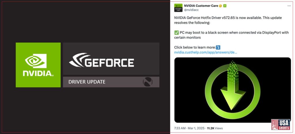 Nvidia GPU driver issues 2025 hotfix for viral buzz.