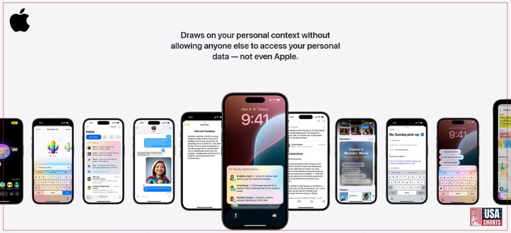 Apple AI privacy 2025 data flow for viral appeal.