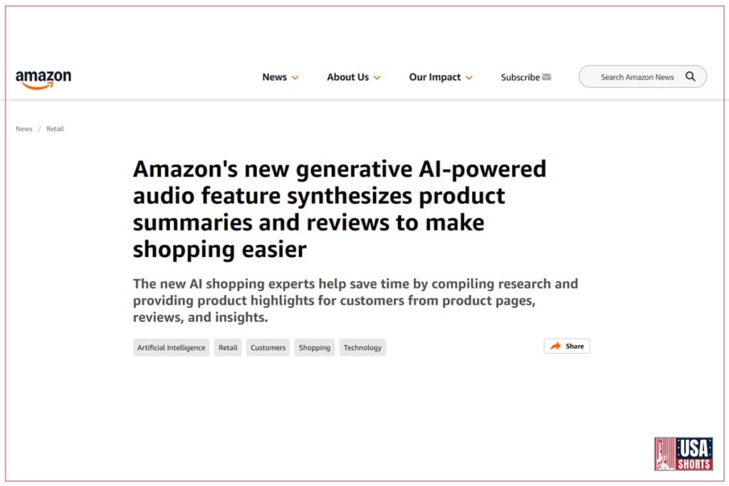 Amazon’s AI Voiceovers: Product Features in 2025