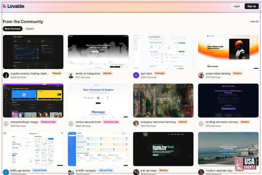 Lovable AI – Build a healthy recipe app